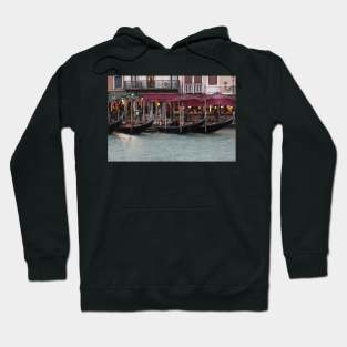 Gondolas in the Rain Hoodie